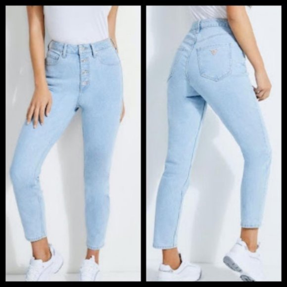 Guess Denim - Guess Vintage 90s High Rise Skinny Jeans 30 NWT